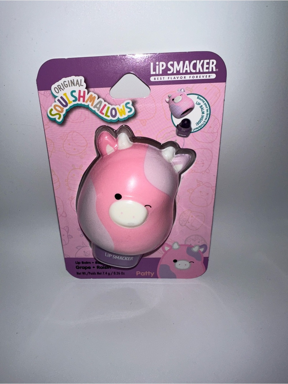 Squishmallows Patty Pink Lip Balm